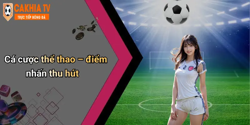 Cá cược thể thao – điểm nhấn thu hút