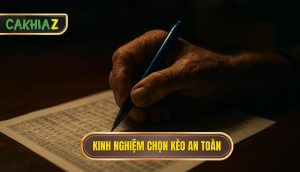Kinh nghiệm chọn kèo an toàn