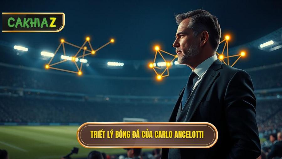 1. Triết lý cốt lõi trong Chiến thuật Carlo Ancelotti