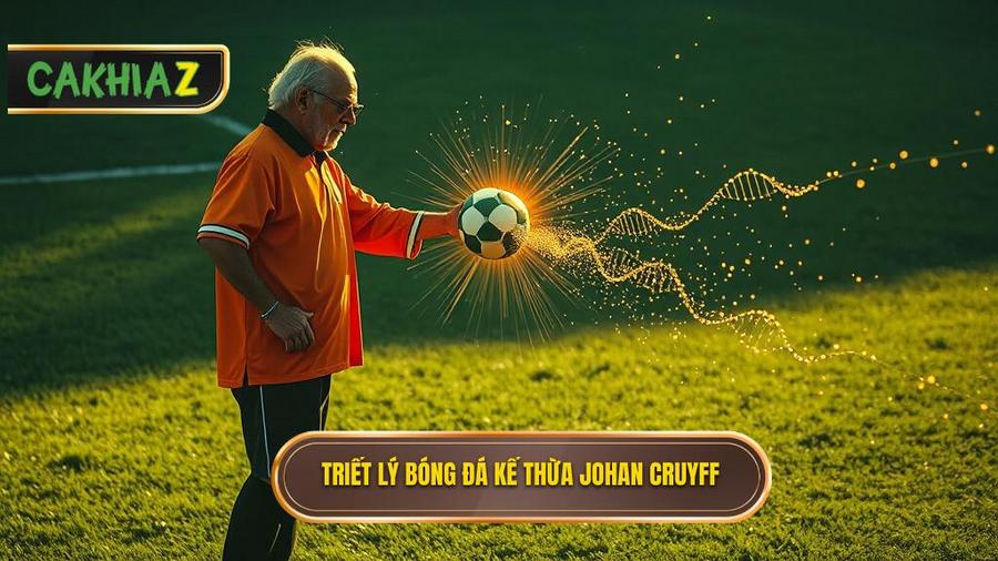 1. Gốc rễ của triết lý: Sự kế thừa từ Johan Cruyff