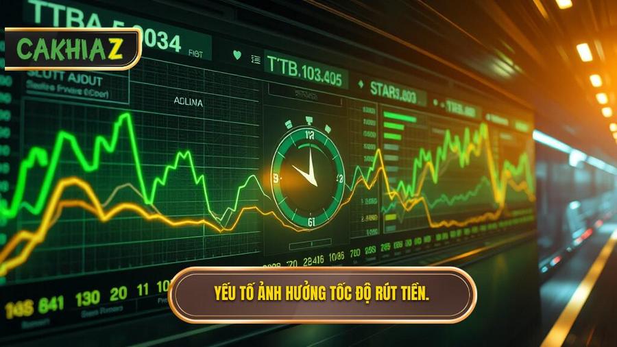 Các yếu tố ảnh hưởng đến tốc độ rút tiền khi đánh kèo bóng đá