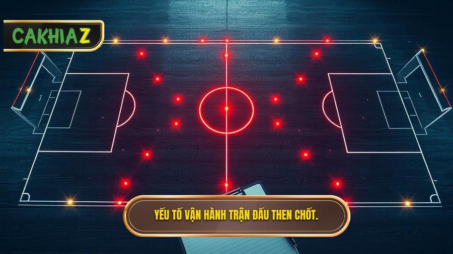3. Các yếu tố then chốt trong cách vận hành trận đấu