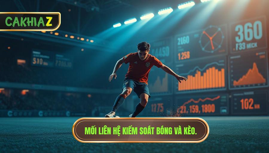 Mối liên hệ kiểm soát bóng và kèo.