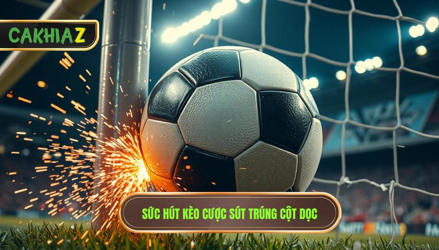 Sức hút kèo cược sút trúng cột dọc